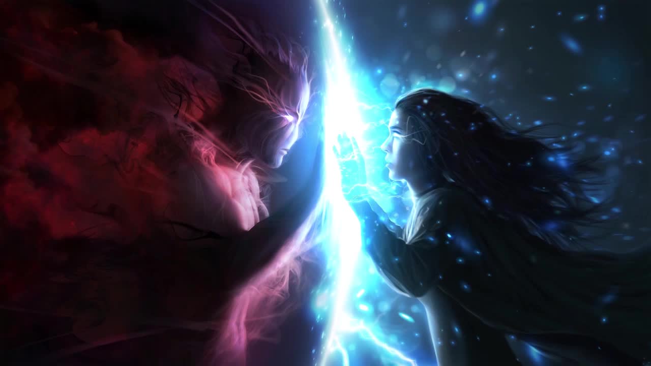 Light And Darkness HD Live Wallpaper For PC