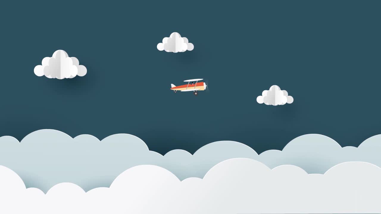 Relaxing Plane Ride HD Live Wallpaper For PC