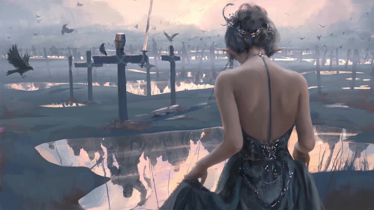 Princess And The Grave Of The Soldiers The Lonely Parade HD Live Wallpaper For PC