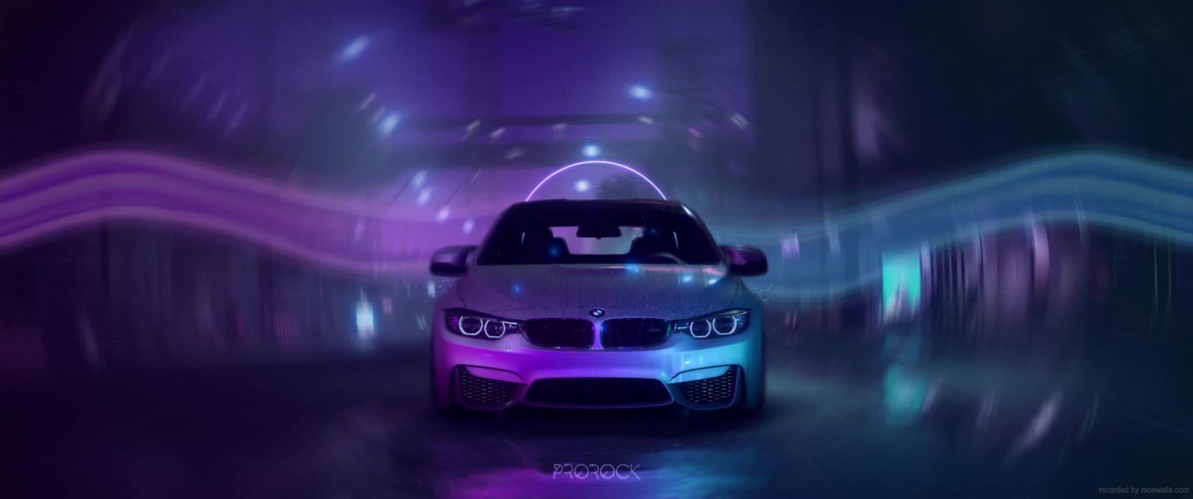 Bmw M4 Particles HD Live Wallpaper For PC