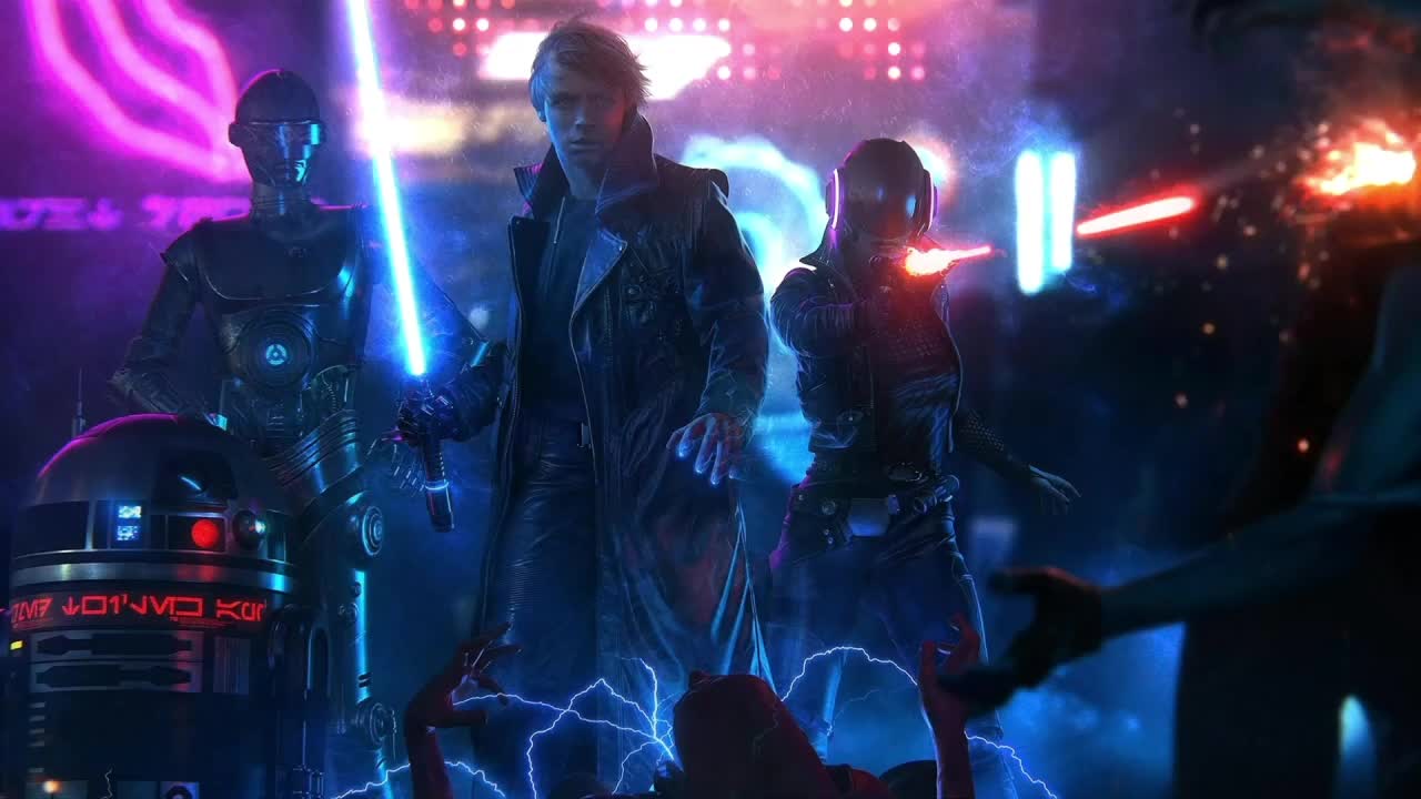 Star Wars Cyberpunk HD Live Wallpaper For PC