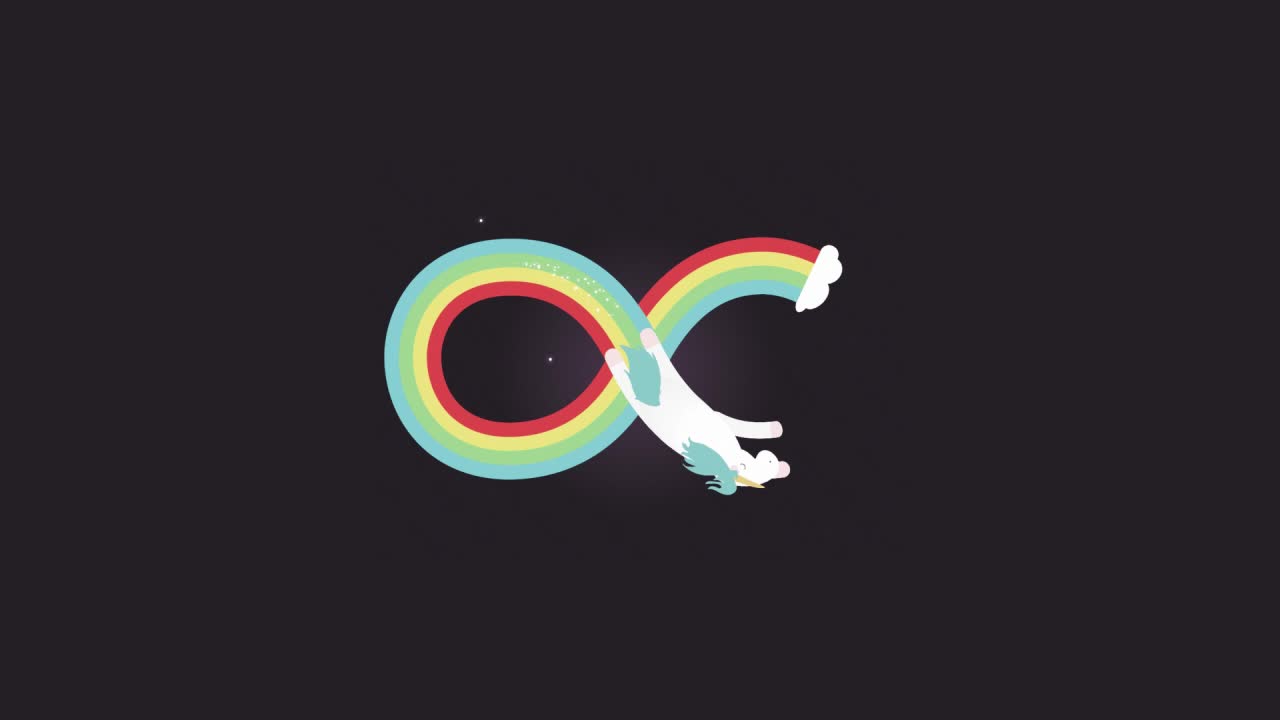 Endless Flying Unicorn HD Live Wallpaper For PC