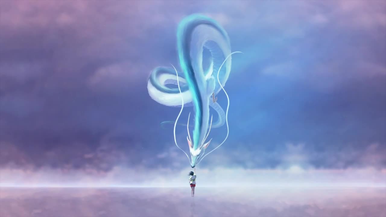 Chihiro With Haku Spirited Away HD Live Wallpaper For PC