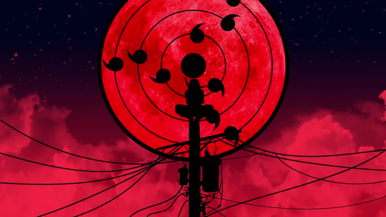 Itachi Uchiha Moonlit Night HD Live Wallpaper For PC