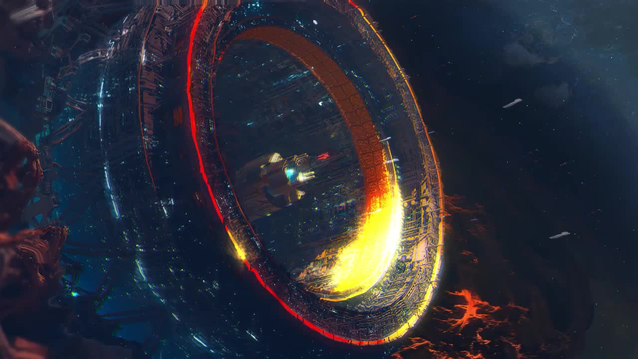 Warp Drive HD Live Wallpaper For PC