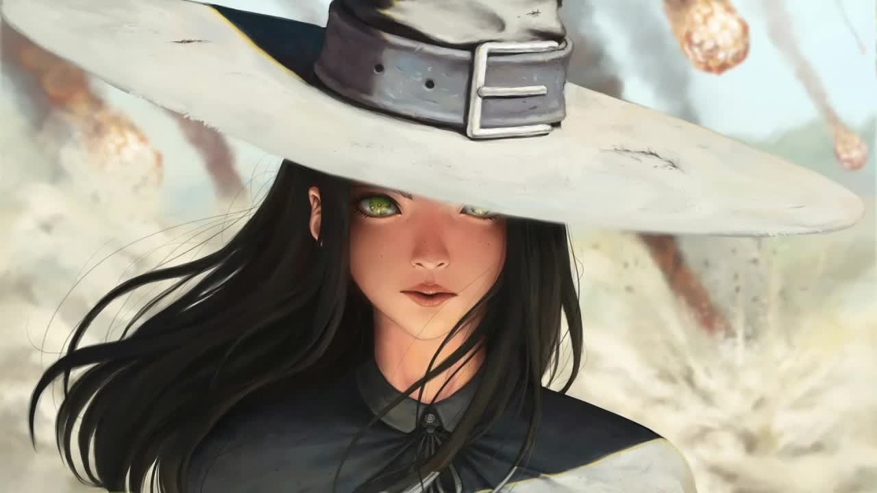 Fantasy Witch Girl HD Live Wallpaper For PC