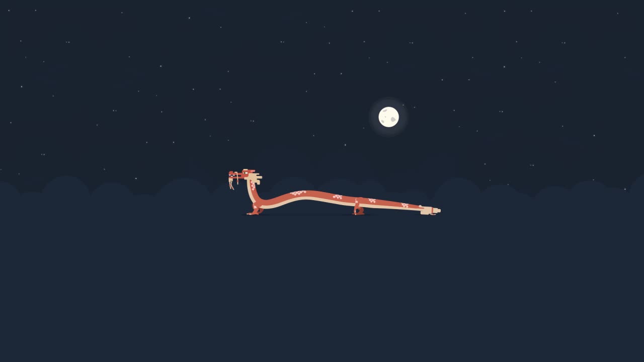 Chinese Dragon Walking HD Live Wallpaper For PC