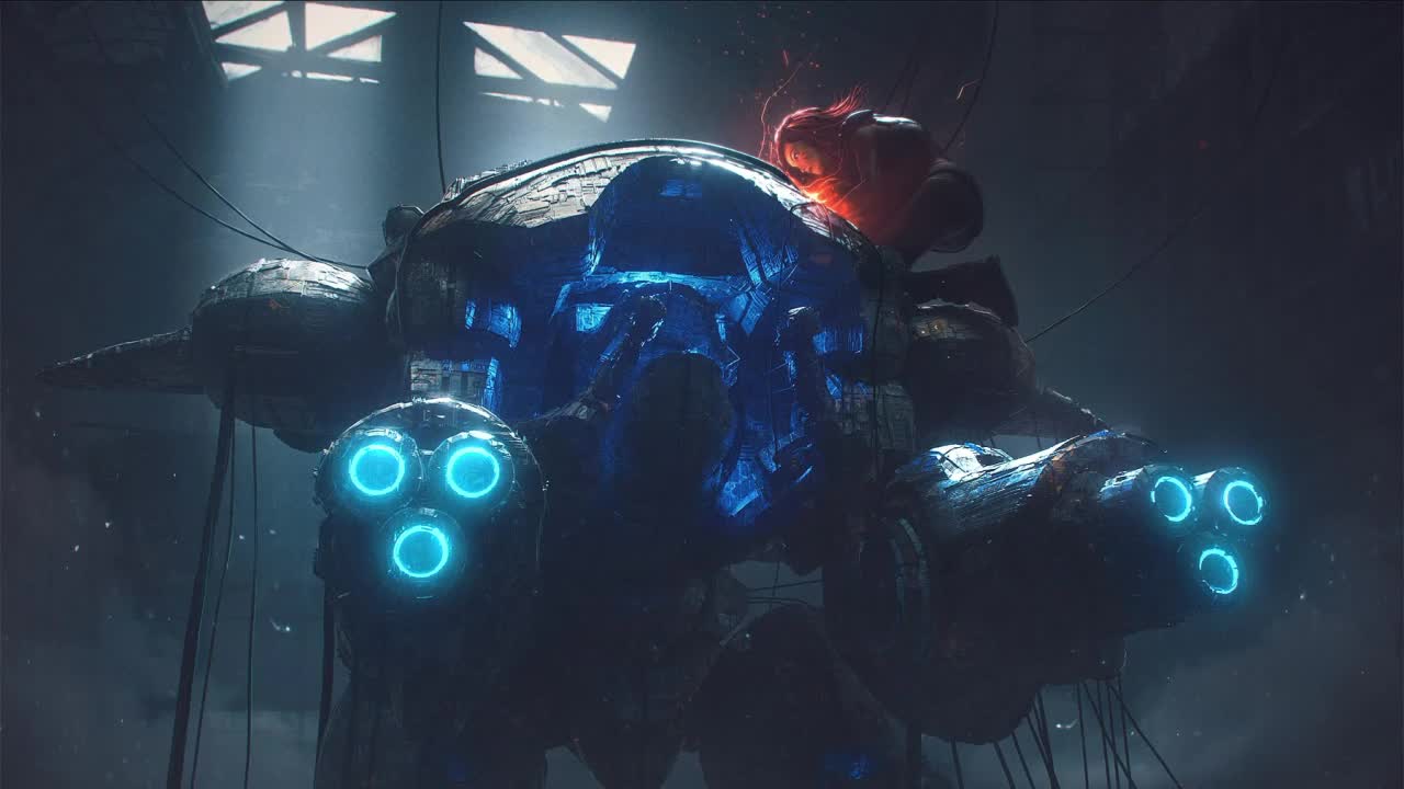 Dva Fixing Mech HD Live Wallpaper For PC