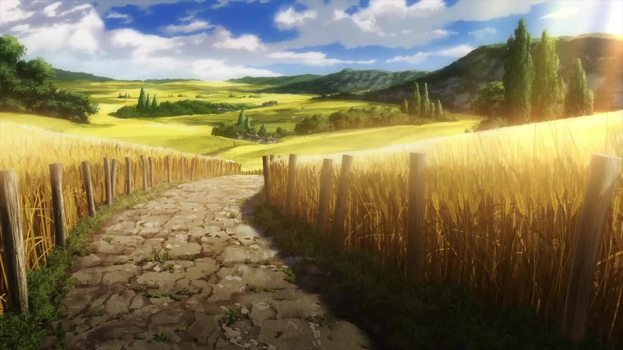 Wheat Field HD Live Wallpaper For PC