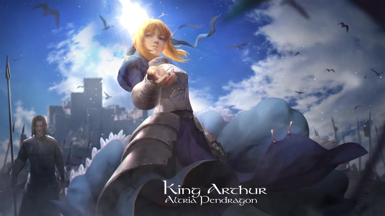 King Arthur Artoria Pendragon Fate Stay Night HD Live Wallpaper For PC