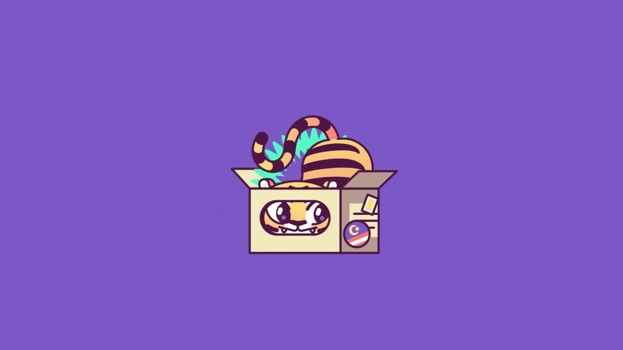 Tiger In A Box HD Live Wallpaper For PC