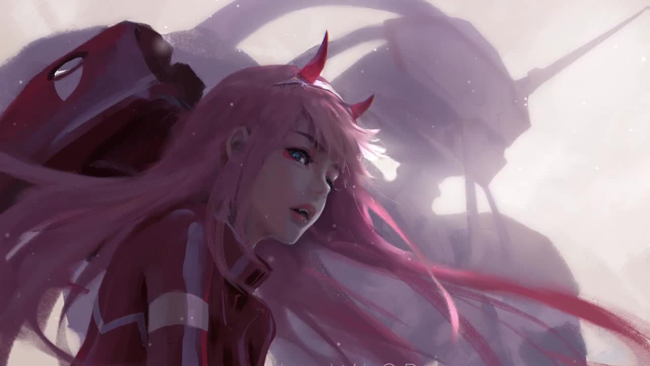 Zero Two And Strelizia Darling In The Franxx HD Live Wallpaper For PC