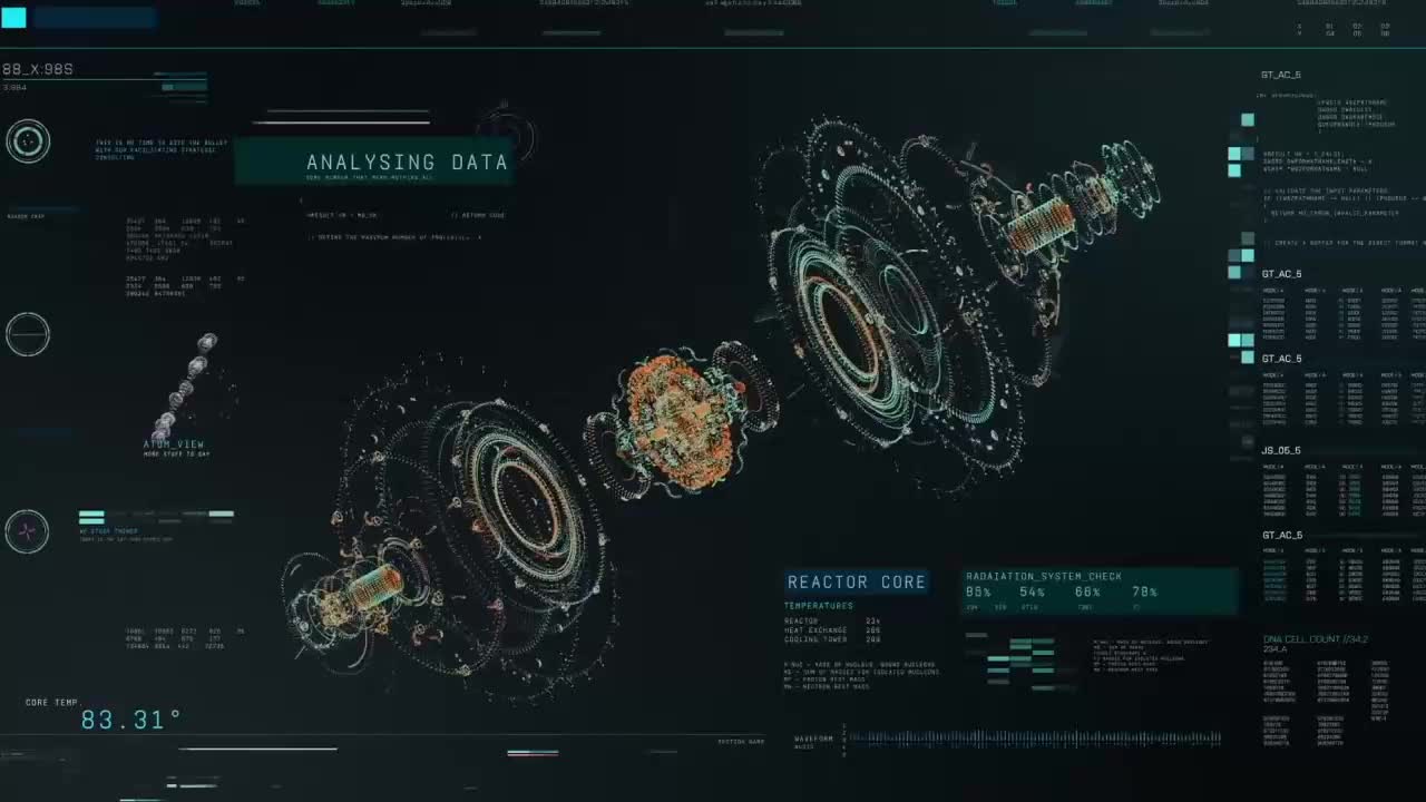 Futuristic Hud Interface HD Live Wallpaper For PC