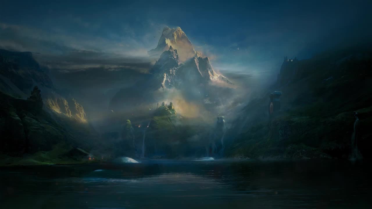 Norse Mountain God Of War HD Live Wallpaper For PC