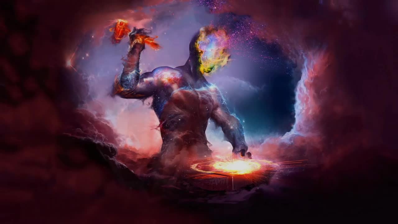 Universe Galactic Blacksmith HD Live Wallpaper For PC