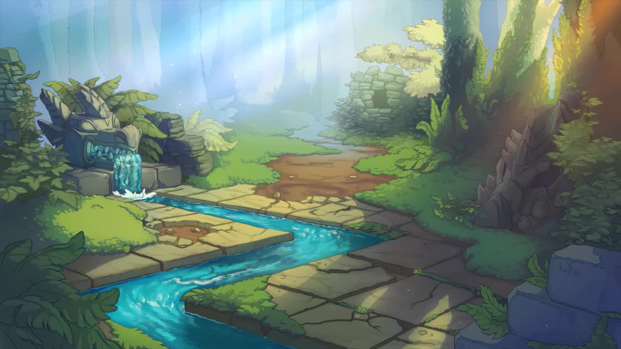 Forgotten Ruins HD Live Wallpaper For PC