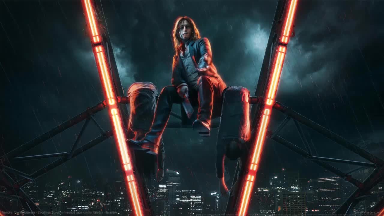 Vampire The Masquerade Bloodhunt HD Live Wallpaper For PC