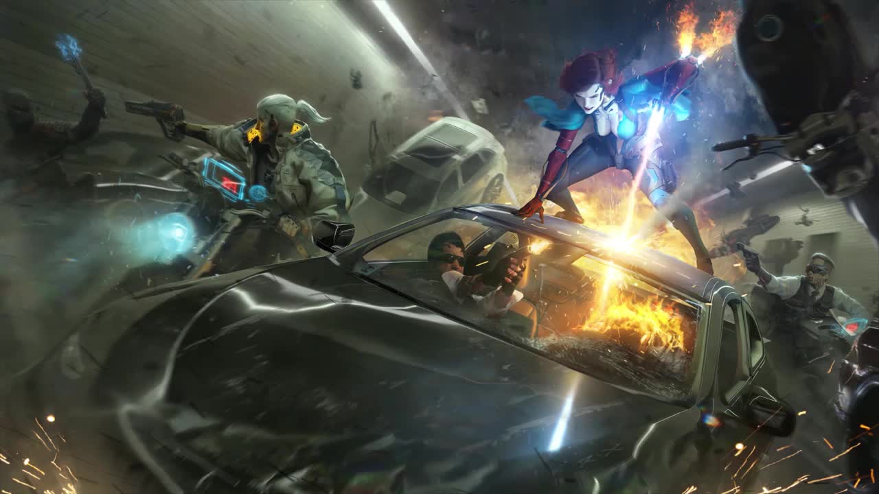 Triss Merigold And Geralt In Cyberpunk 2077 HD Live Wallpaper For PC