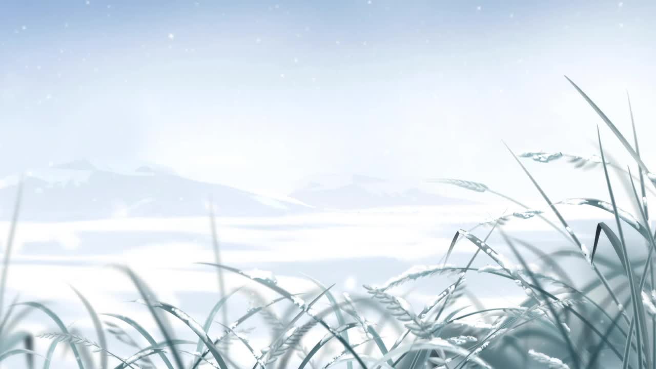 Snow Grass HD Live Wallpaper For PC