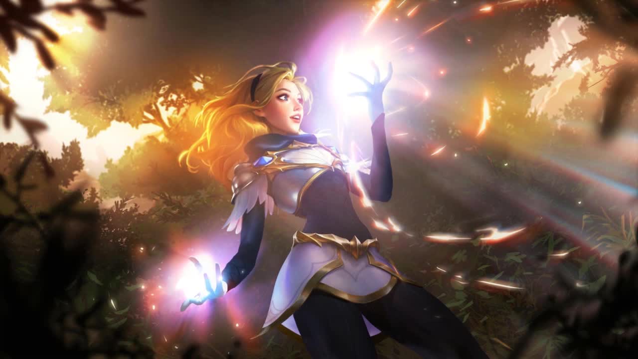 Lux League Of Legends HD Live Wallpaper For PC