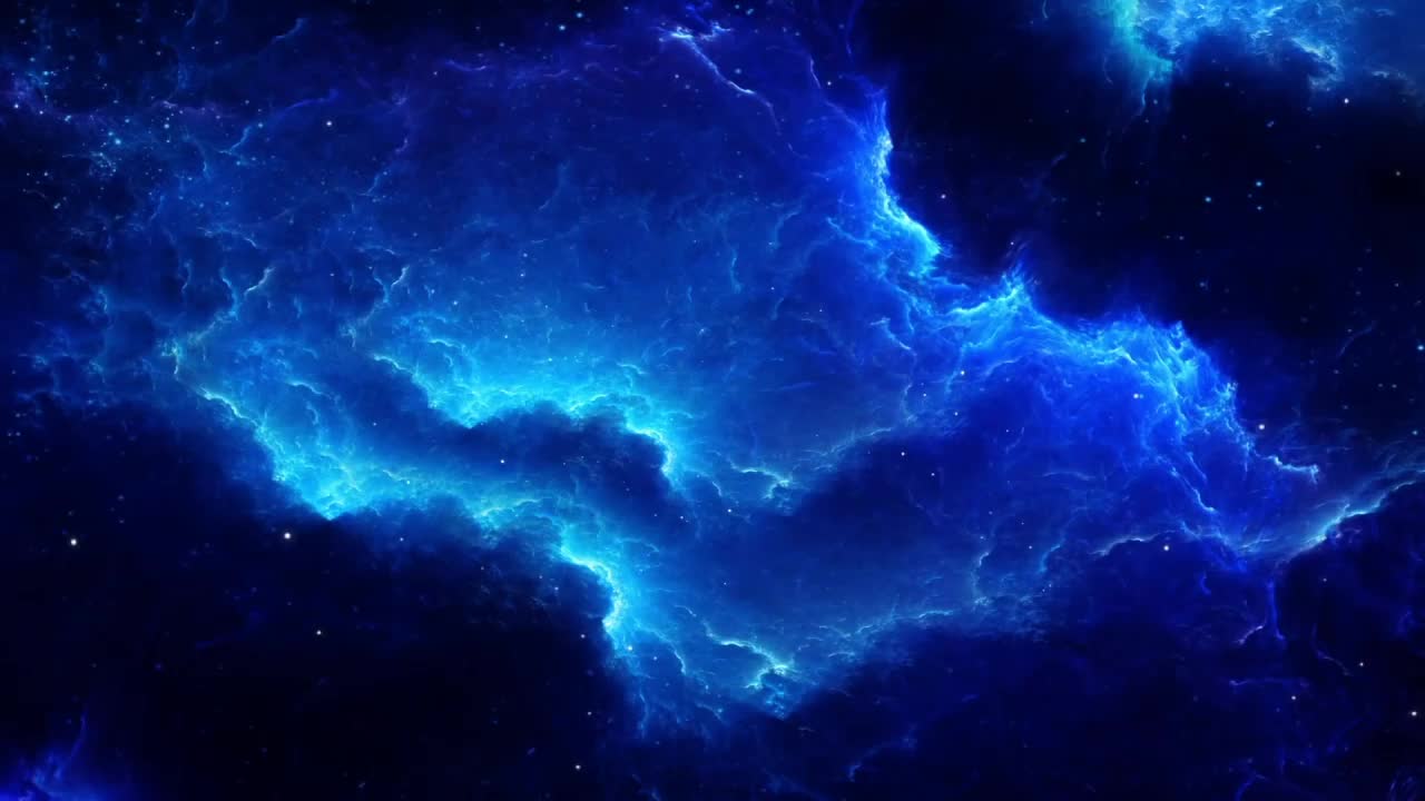 Galaxy Magic Blue HD Live Wallpaper For PC