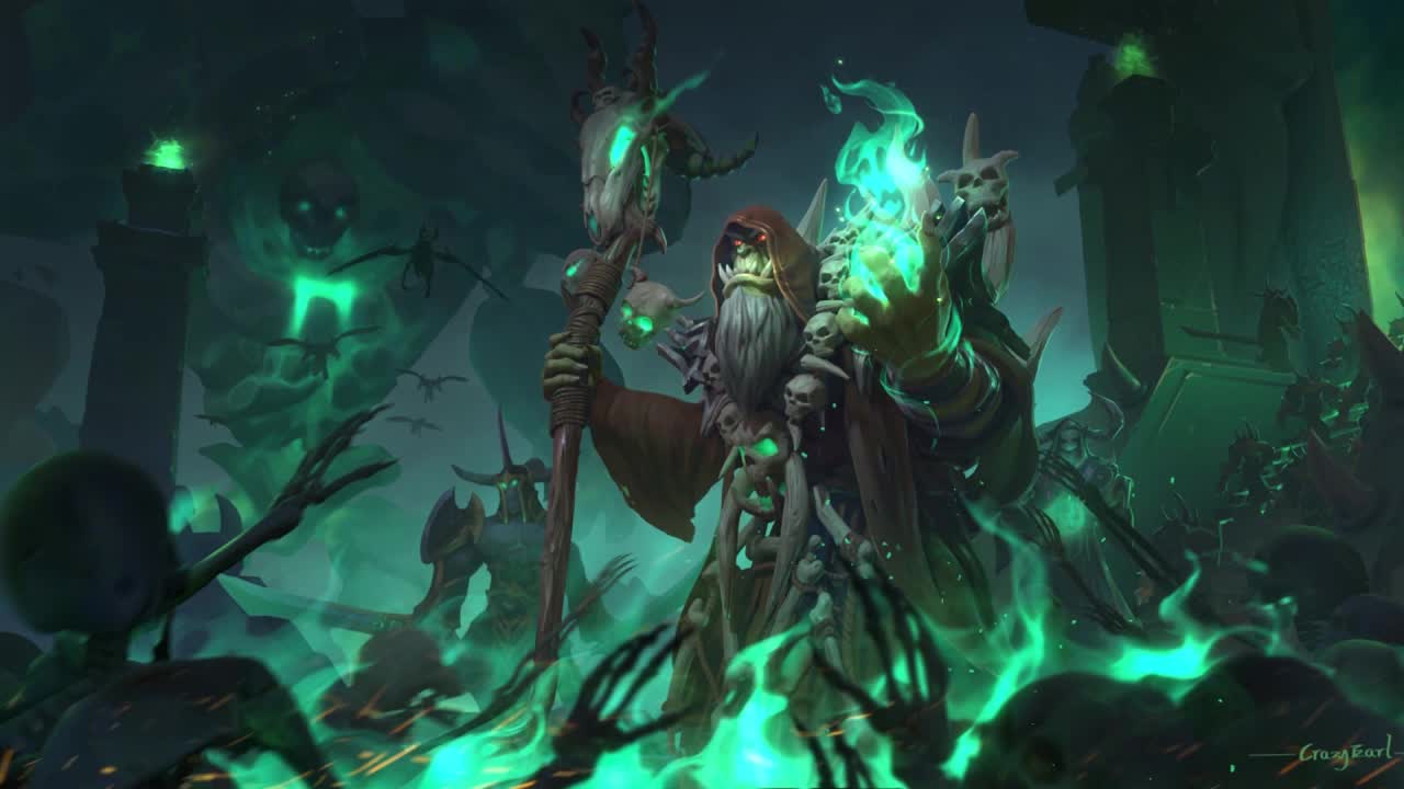 Guldan World Of Warcraft HD Live Wallpaper For PC