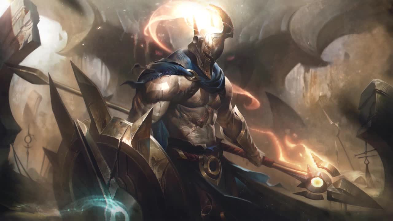The Unbreakable Spear Pantheon League Of Legends HD Live Wallpaper For PC