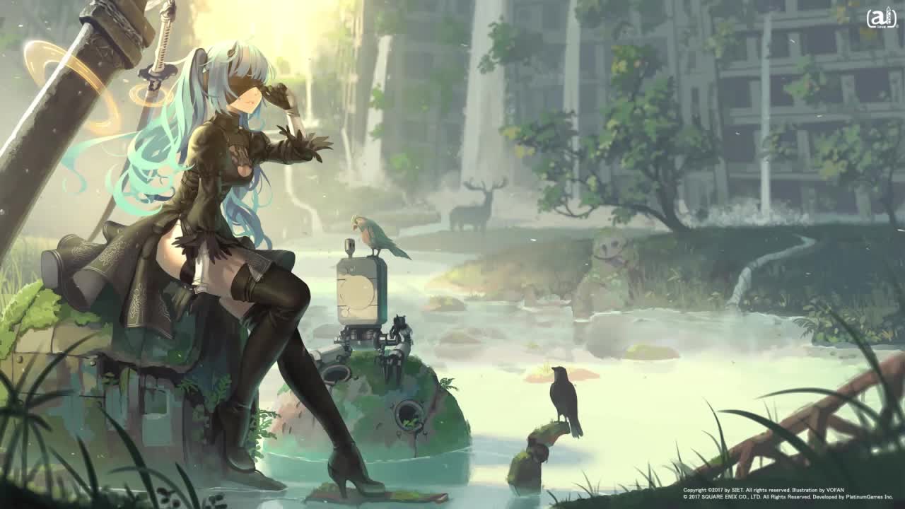 Hatsune Miku Nier Automata HD Live Wallpaper For PC