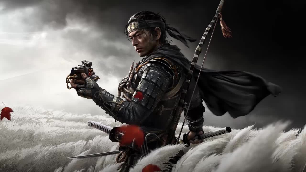 Jin Sakai Ghost Of Tsushima HD Live Wallpaper For PC