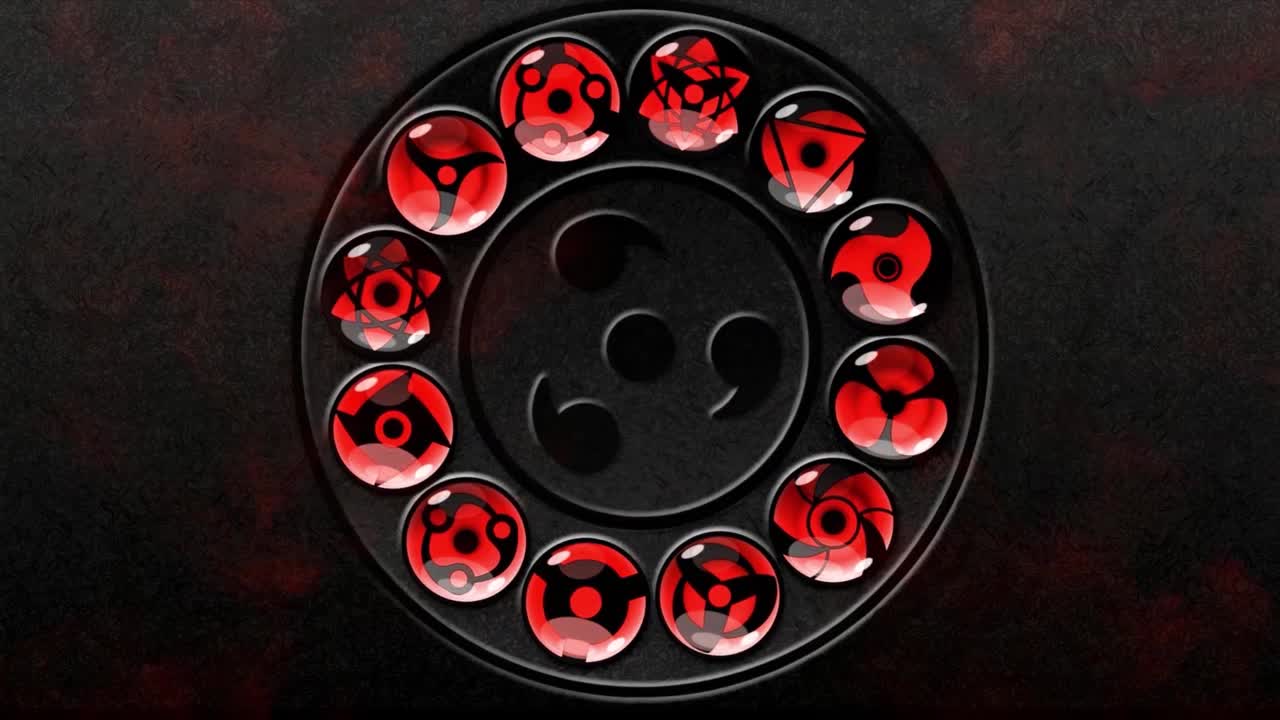 Sharingan Circle Naruto Shippuden HD Live Wallpaper For PC