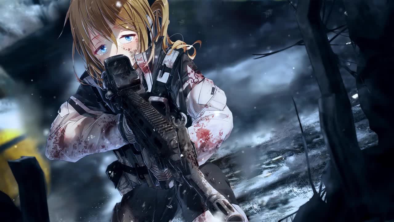 Ai Hayasaka In Military Kaguya Sama Wa Kokurasetai HD Live Wallpaper For PC