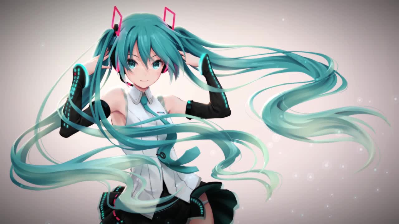 Hatsune Miku Vocaloid 2 HD Live Wallpaper For PC