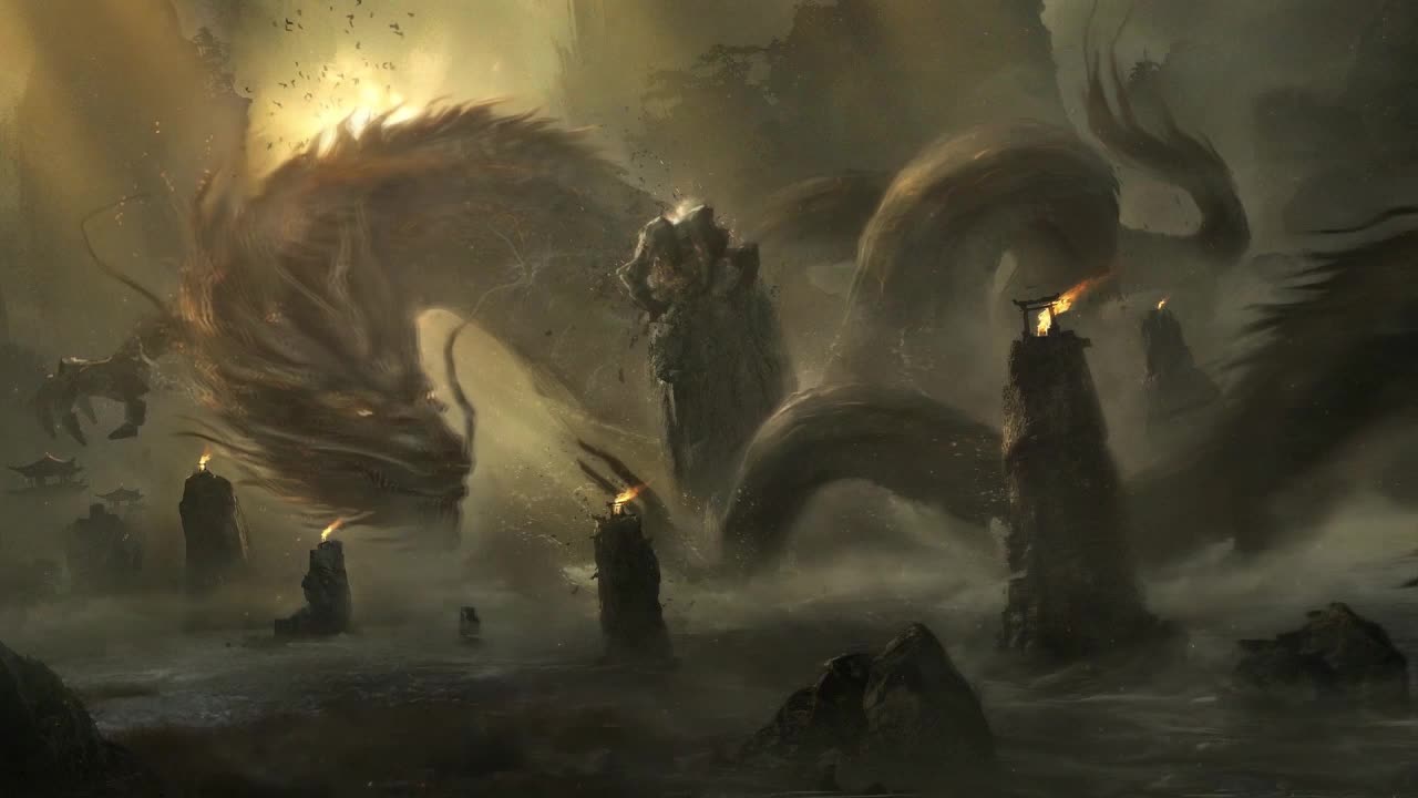 Mythical Dragons Rage HD Live Wallpaper For PC