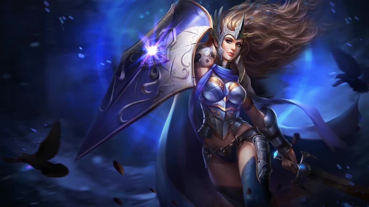 Female Warrior HD Live Wallpaper For PC