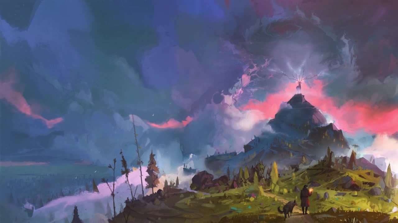 Deer In The Smoky Mountains HD Live Wallpaper For PC