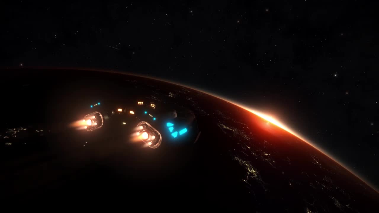 Spaceship HD Live Wallpaper For PC