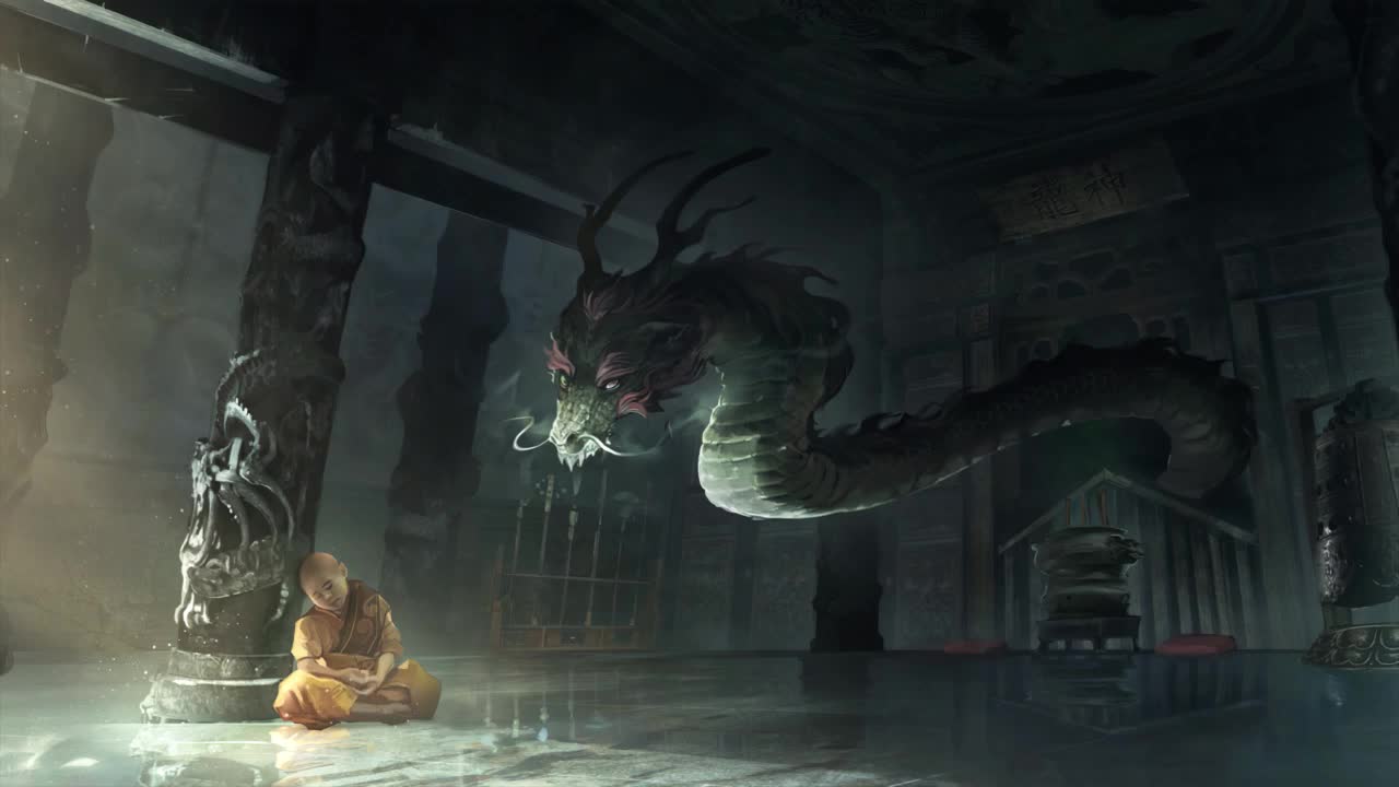 Temple Of Dragon HD Live Wallpaper For PC