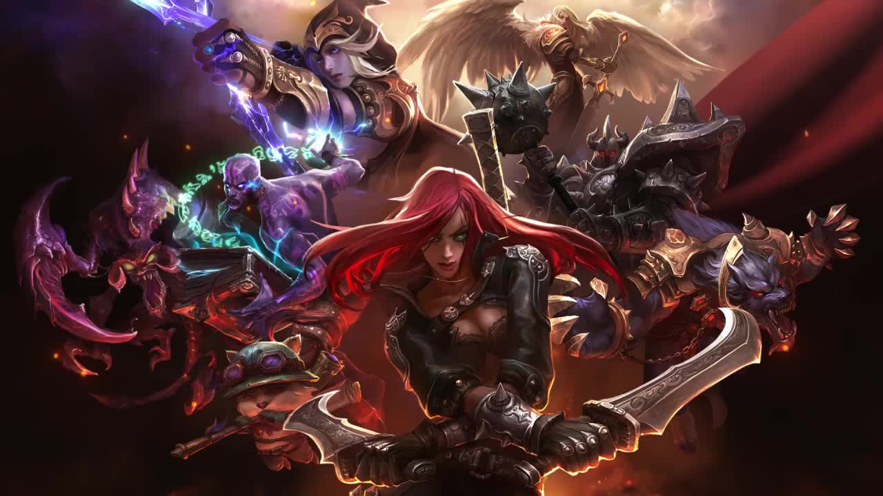 League Of Legends 10th Anniversary Login Screen HD Live Wallpaper For PC