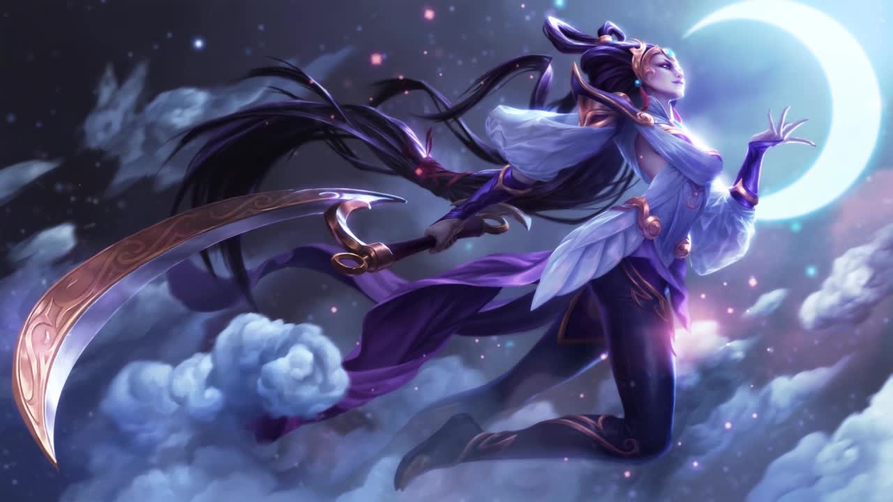 Lunar Goddess Diana League Of Legends HD Live Wallpaper For PC