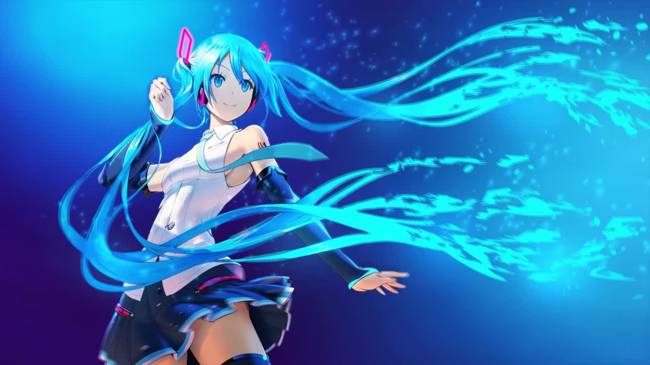 Hatsune Miku Theme HD Live Wallpaper For PC