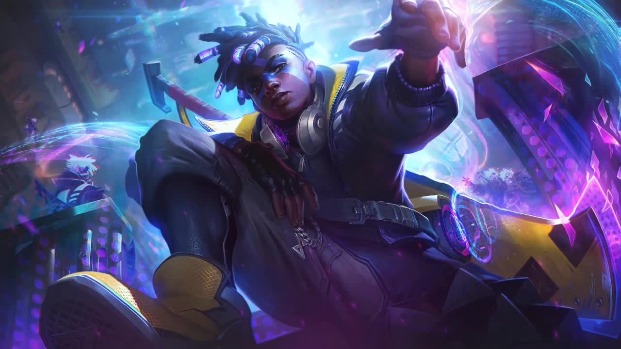 True Damage Ekko League Of Legends HD Live Wallpaper For PC