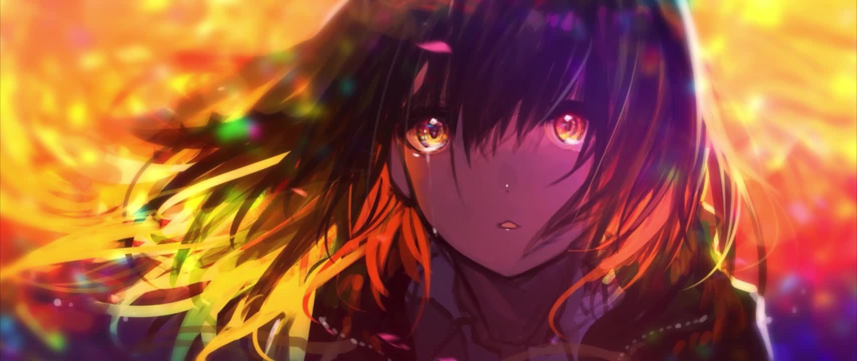 Anime Girl Crying HD Live Wallpaper For PC