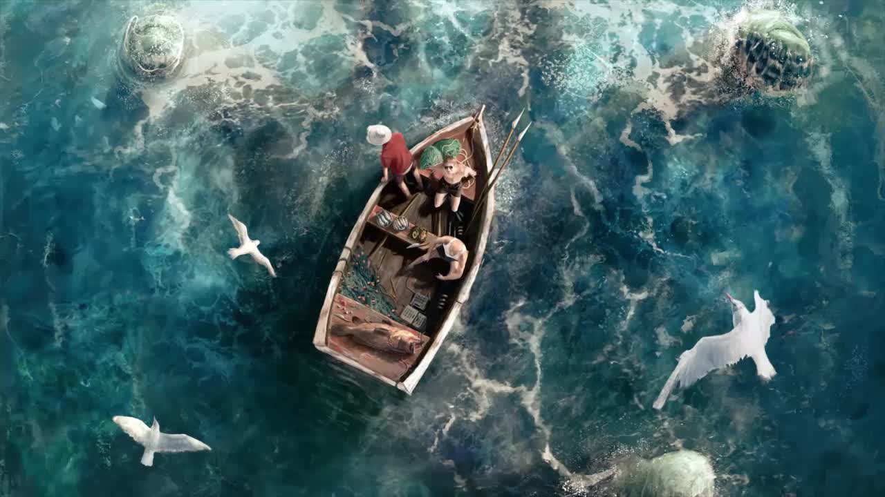 Fishing In The Sea HD Live Wallpaper For PC