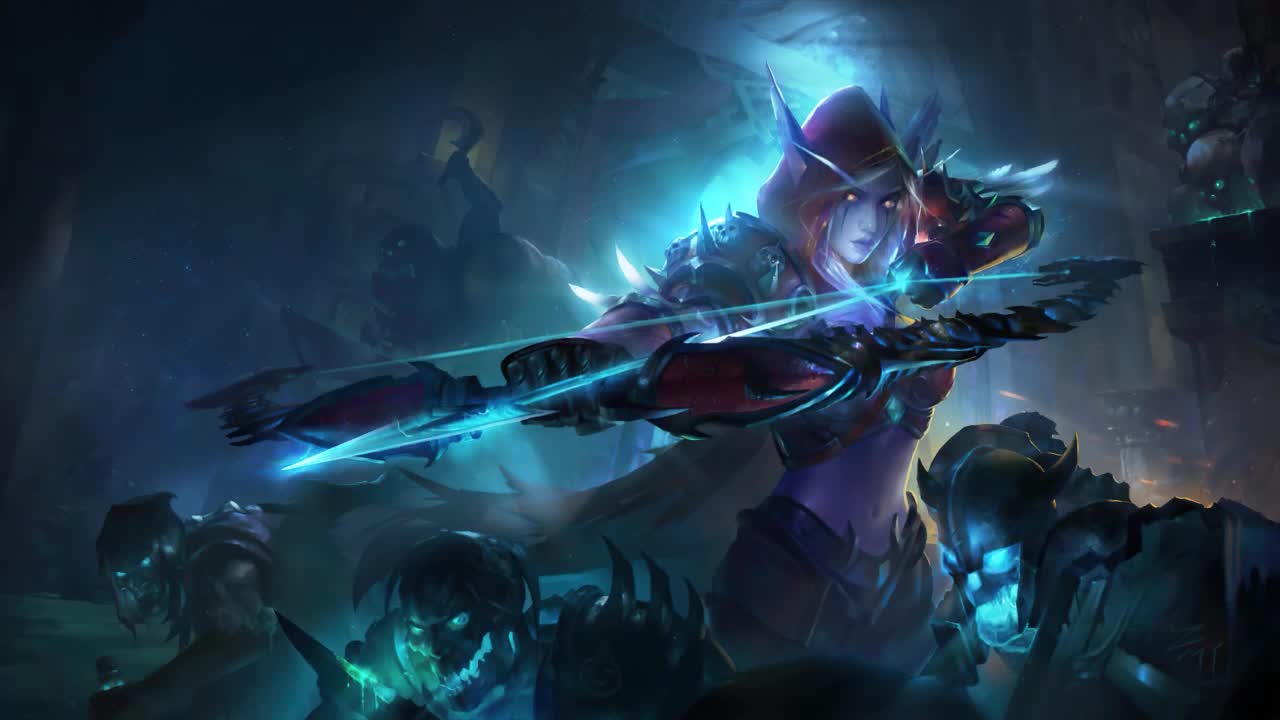 Sylvanas Windrunner World Of Warcraft 4 HD Live Wallpaper For PC