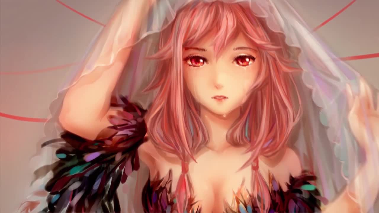 Inori Yuzuriha Crying Guilty Crown HD Live Wallpaper For PC