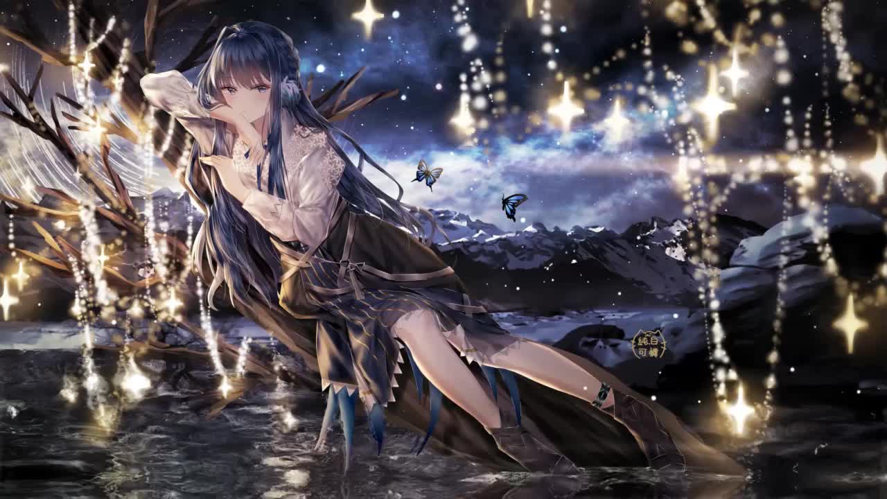 Astesia Lying On A Tree Arknights HD Live Wallpaper For PC
