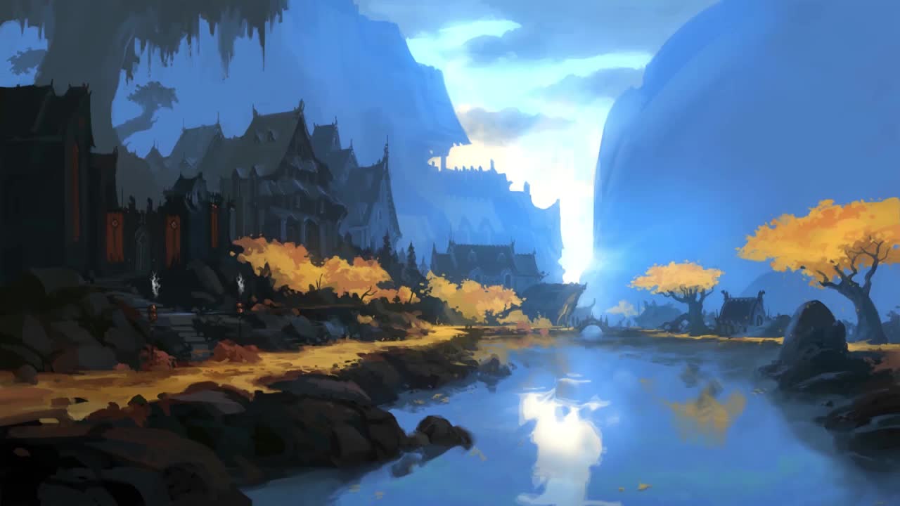 Fishermans Village HD Live Wallpaper For PC