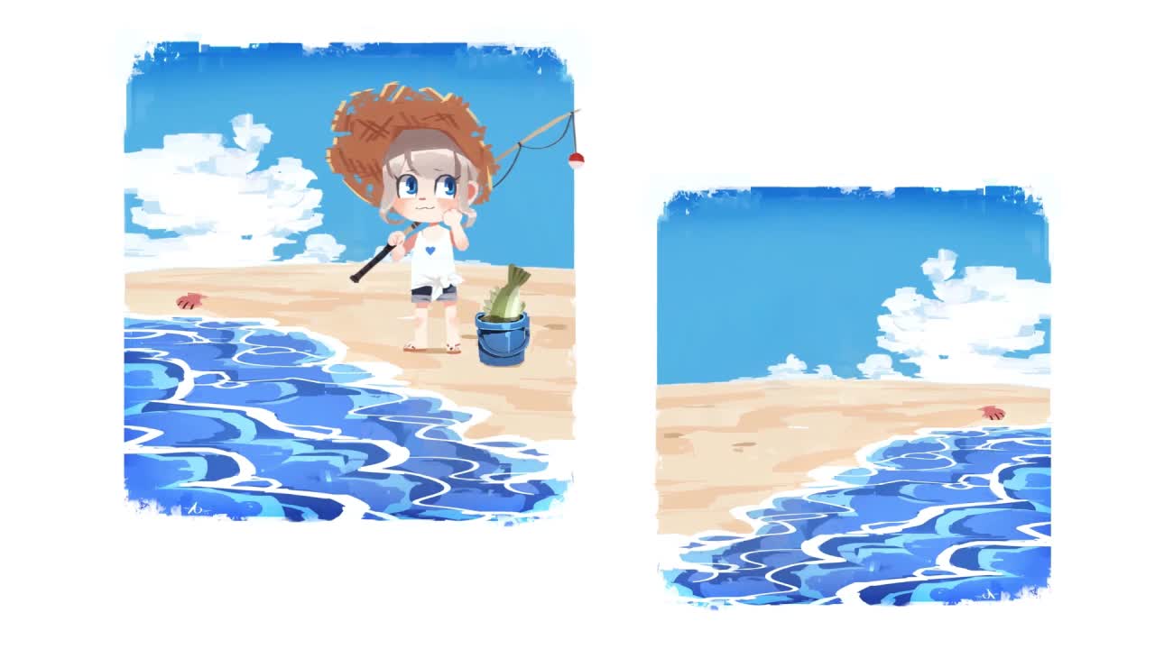 Sea Bass Animal Crossing New Horizons HD Live Wallpaper For PC