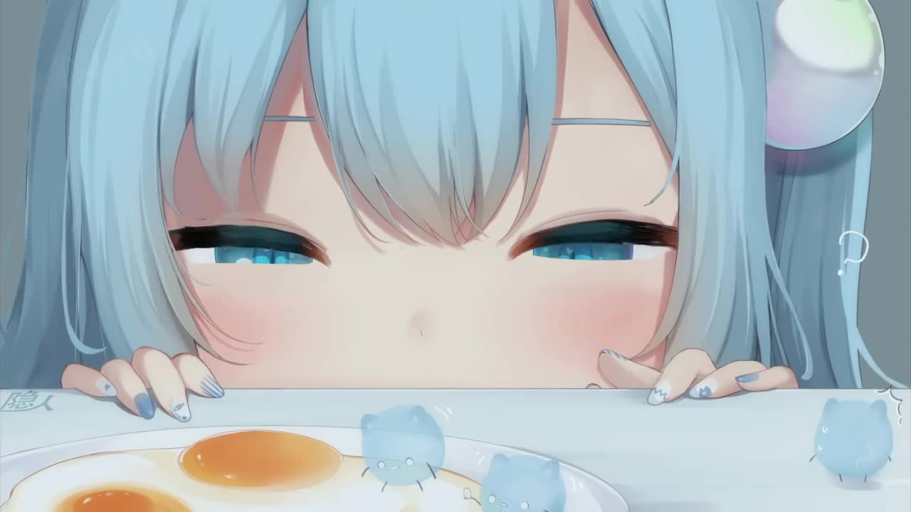 Gawr Gura Eyes Virtual Youtuber HD Live Wallpaper For PC