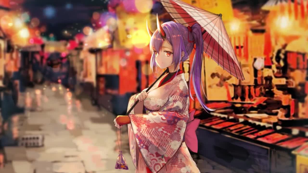 Tomoe Gozen In A Kimono Fate Grand Order HD Live Wallpaper For PC